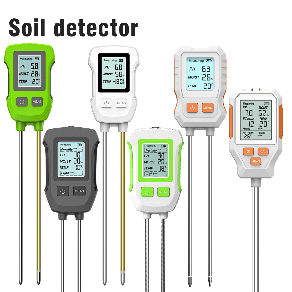 Soil Test Digital - Handheld Soil Tester LCD Display Soil
