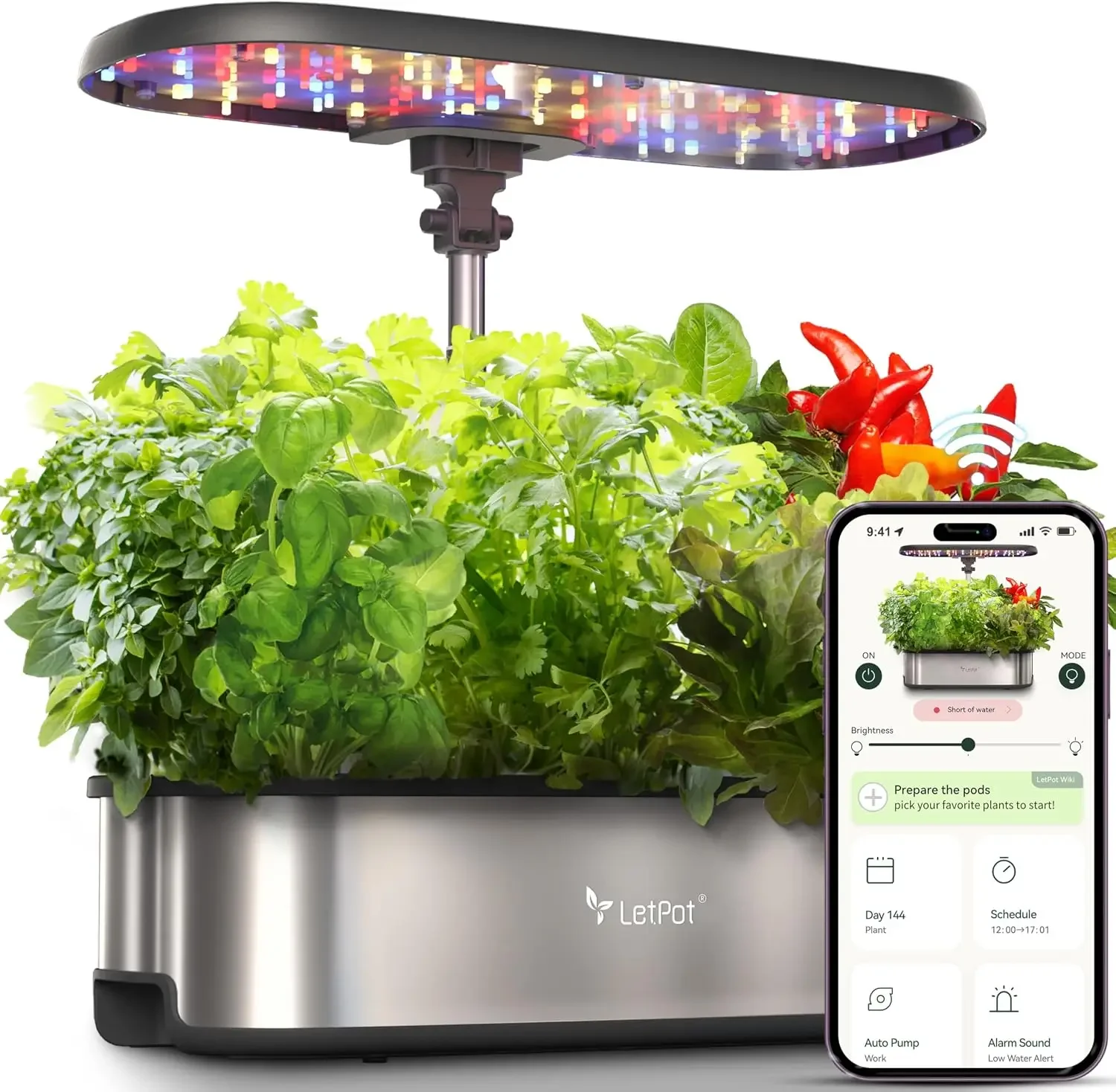 Smart Garden Kit - LETPOT LPH-SE Hydroponics Growing System, 12