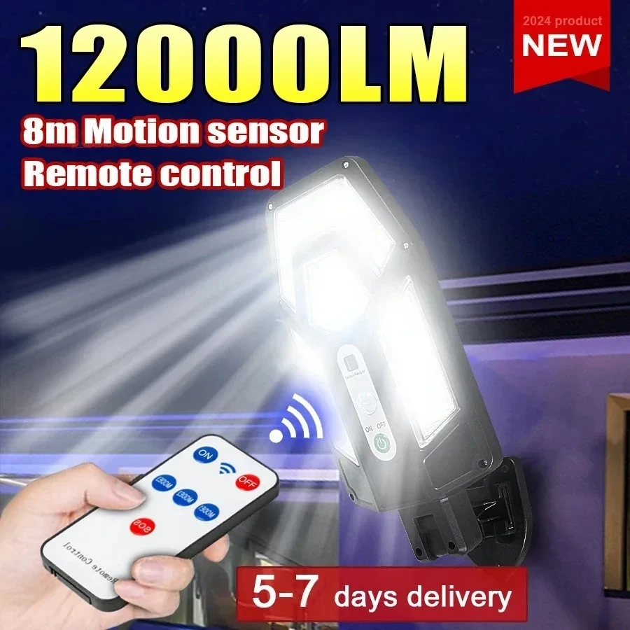 Smart Zen Garden - 12000LM Powerful Solar Wall Lamp with
