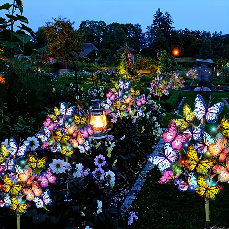 Solar LED Butterfly Garden Lig - Smart Zen Garden 评论和价格
