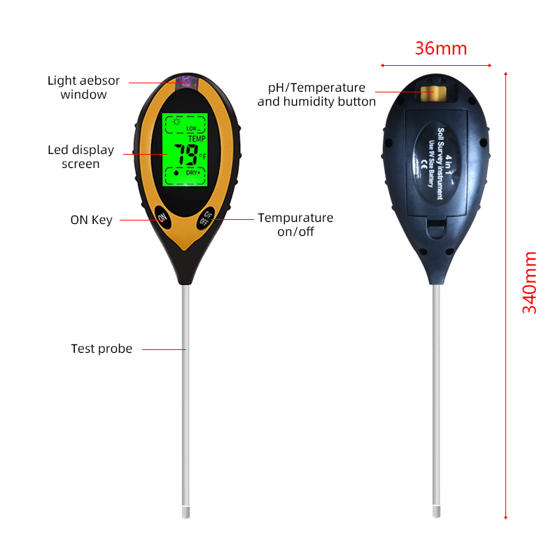 Soil PH Meter Tester Soil Test - Soil Test Digital 评论和价格