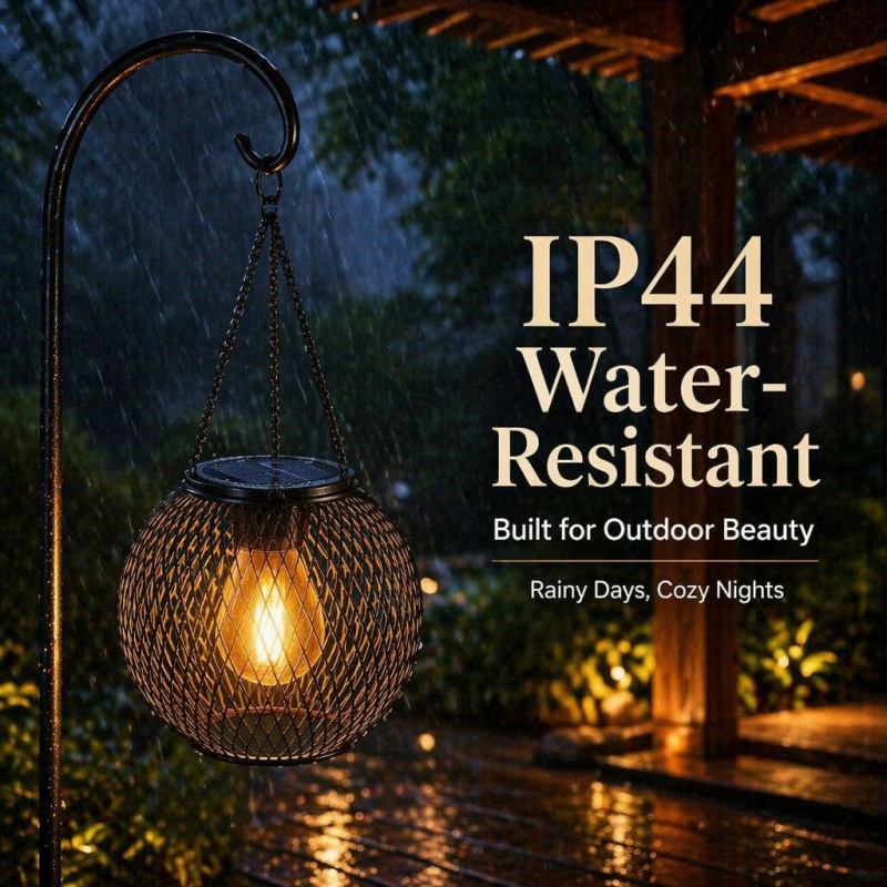 Solar Powered LED Hanging Floo - Smart Zen Garden 评论和价格