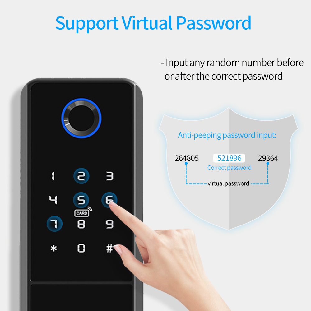 IP65 Waterproof TTLock Fingerp - Smart Garden Gate Lock 评论和价格