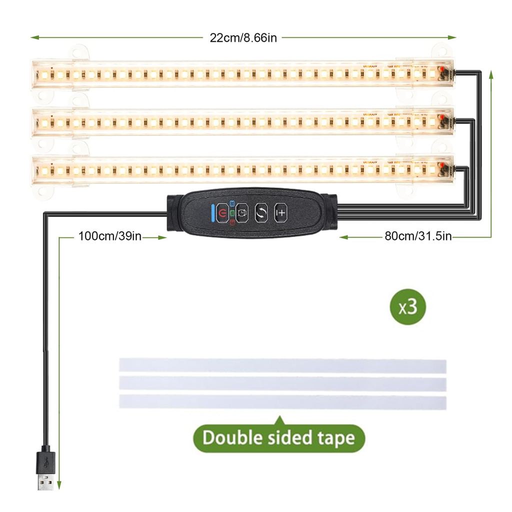 3500K LED Grow Light Strips Fu - Led Plant Light Strip 评论和价格