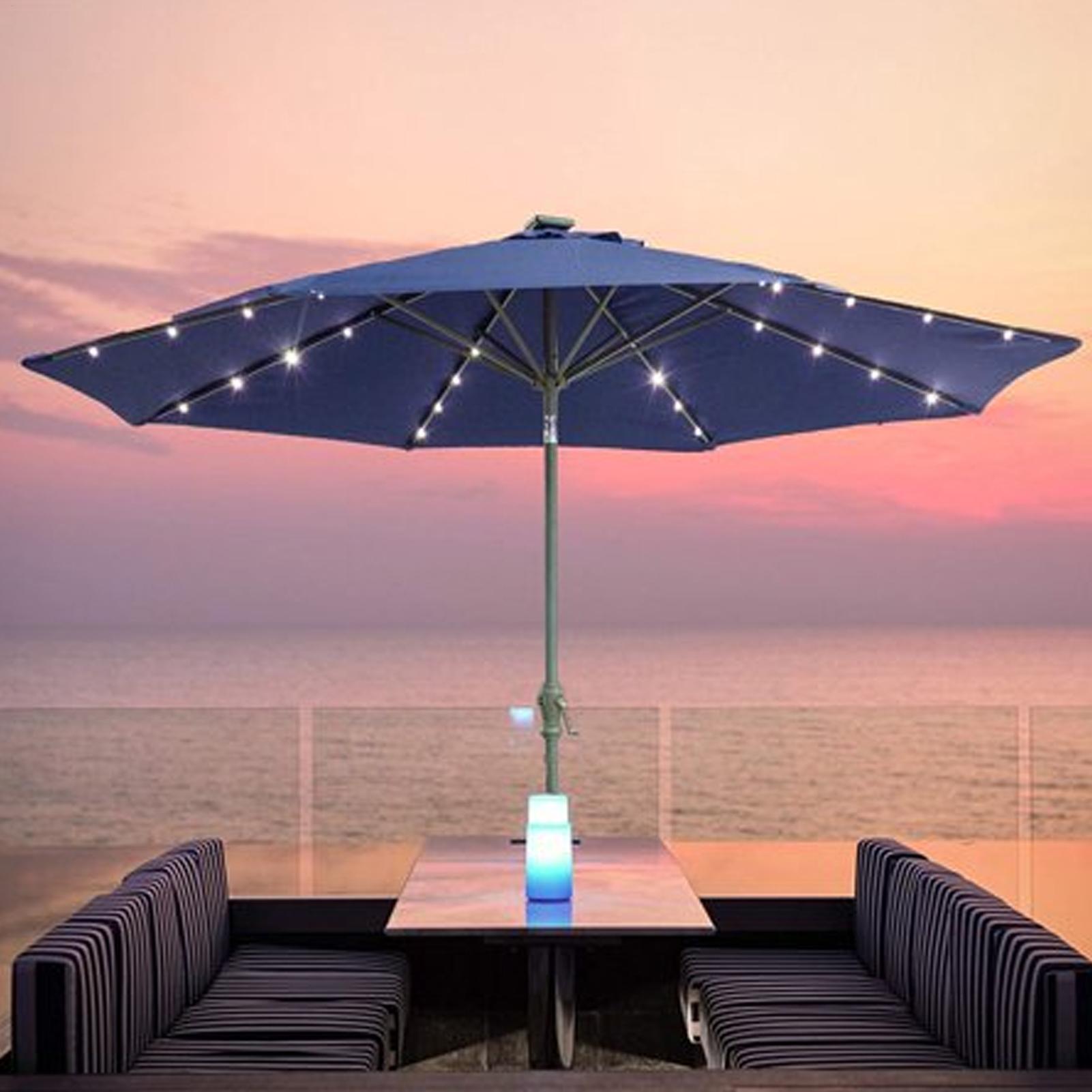 Garden LED Umbrella String Lig - Smart Garden Umbrella 评论和价格