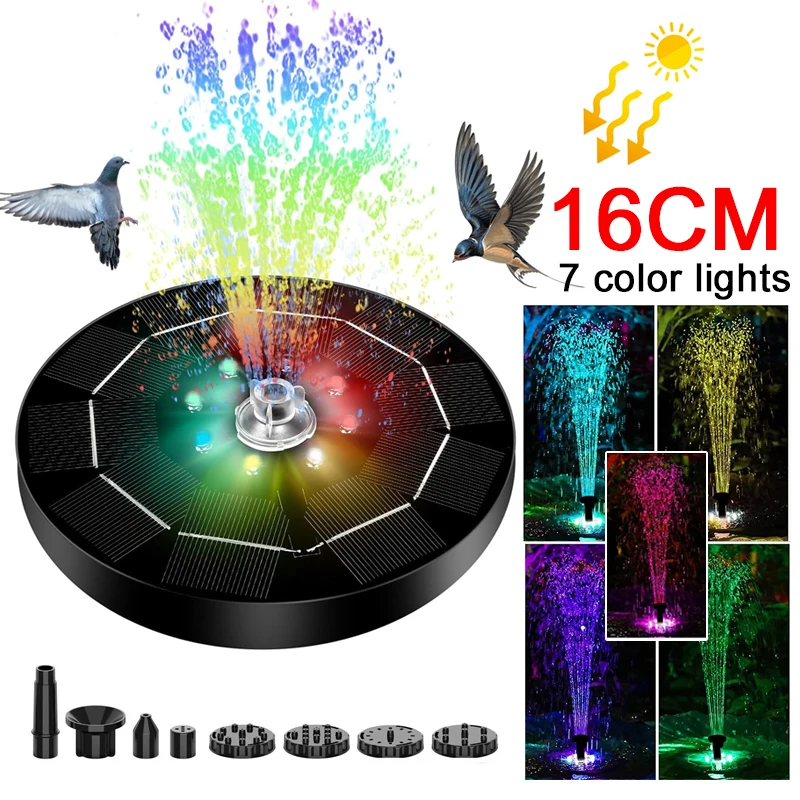 Fountain Light 7 Colors LED Li - Smart Zen Garden 评论和价格
