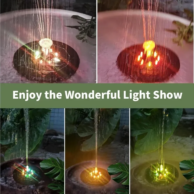 Fountain Light 7 Colors LED Li - Smart Zen Garden 评论和价格