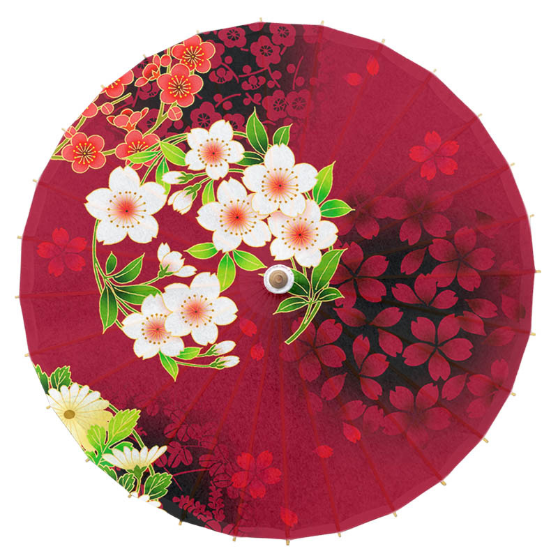 84cm Japanese Style Oil Paper  - Smart Garden Umbrella 评论和价格