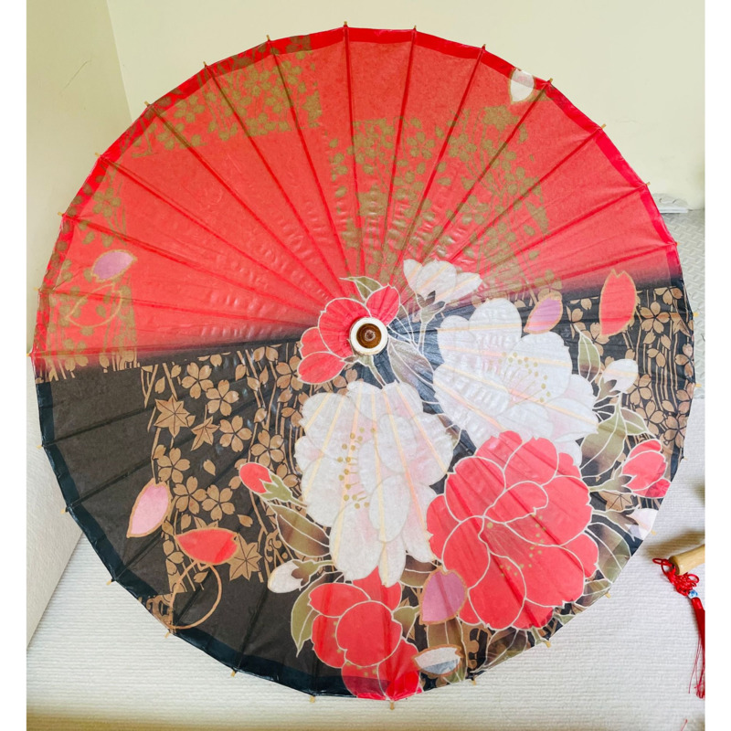 84cm Japanese Style Oil Paper  - Smart Garden Umbrella 评论和价格
