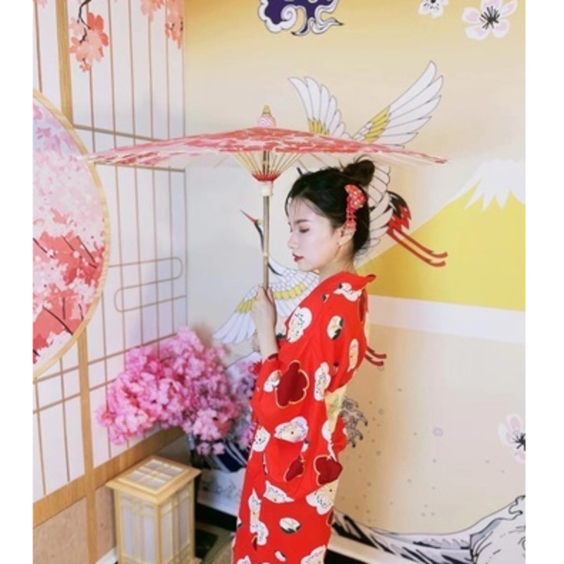 84cm Japanese Style Oil Paper  - Smart Garden Umbrella 评论和价格