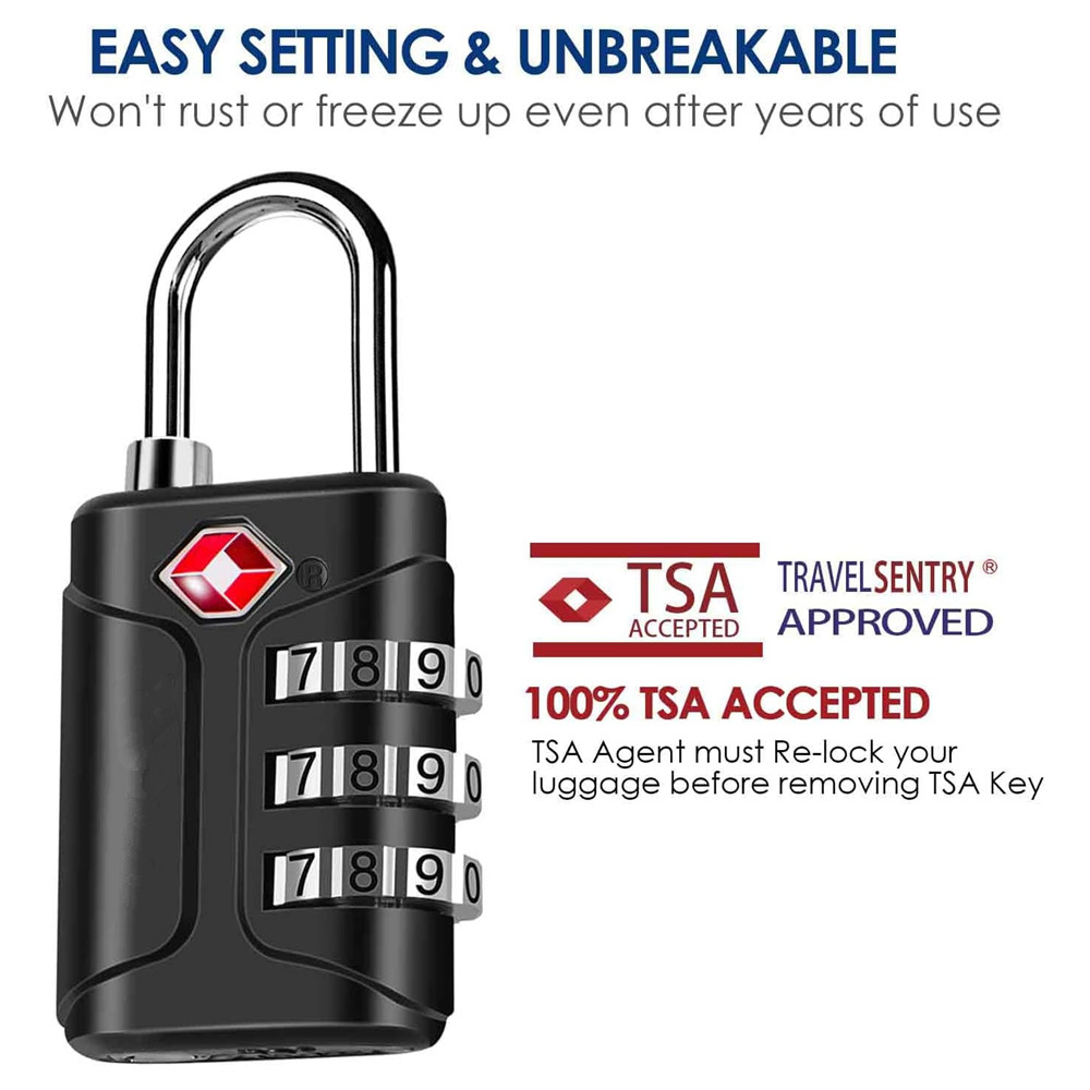 TSA Approved Luggage Locks, Co - Smart Garden Gate Lock 评论和价格