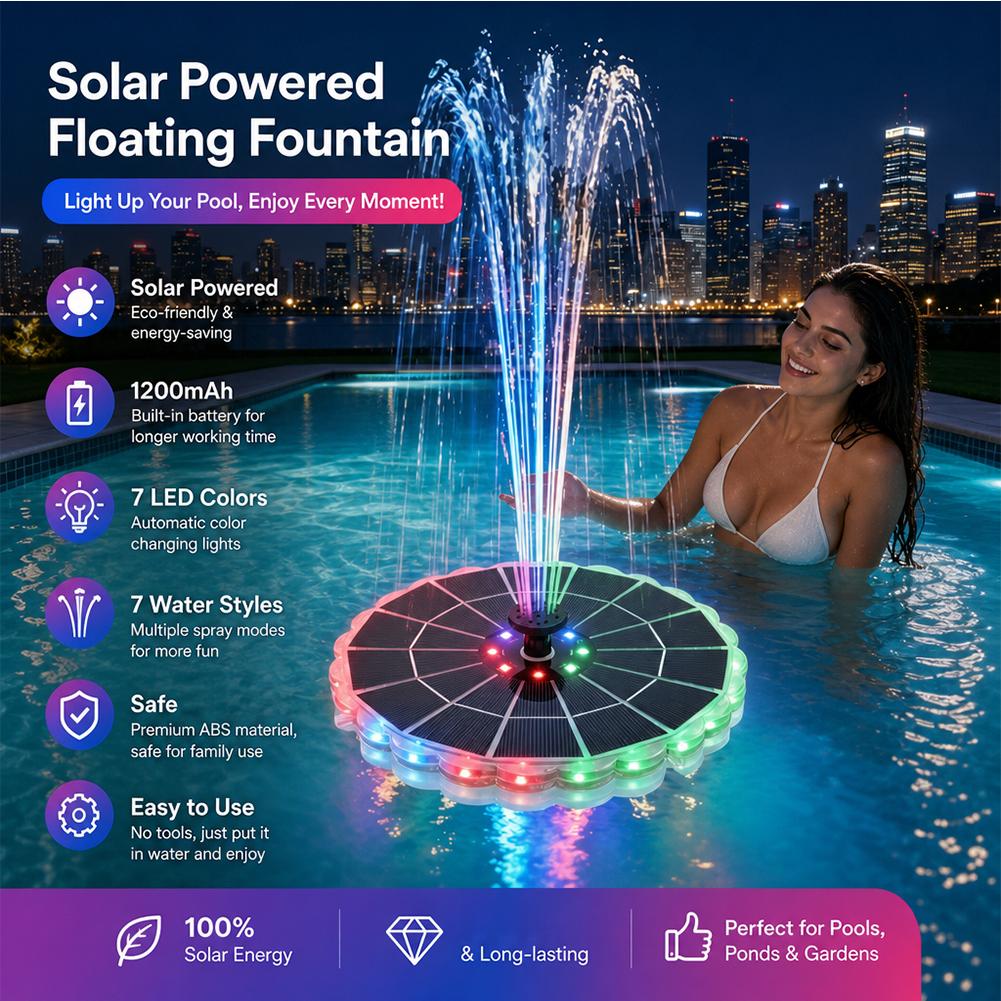 3.5W Outdoor Solar Fountain Pu - Smart Zen Garden 评论和价格