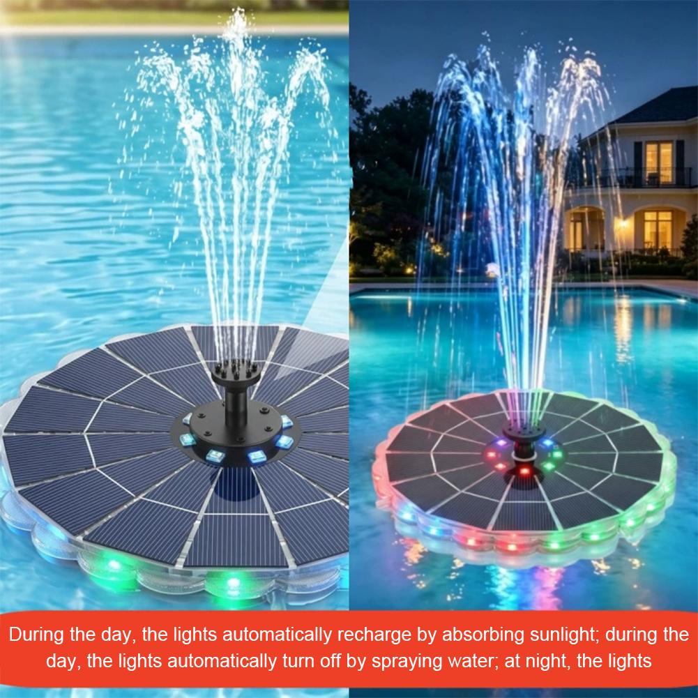 3.5W Outdoor Solar Fountain Pu - Smart Zen Garden 评论和价格