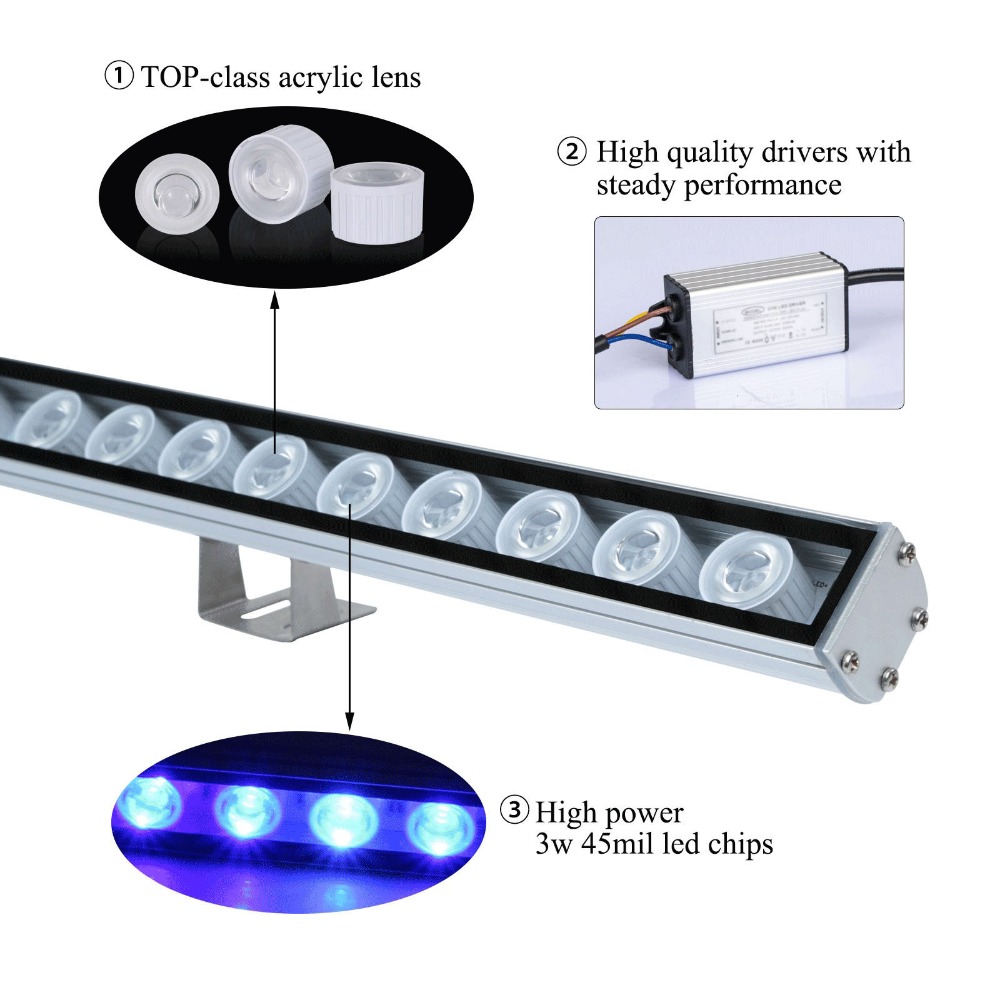 54W 81W 108W LED Bar Light IP6 - Led Plant Light Strip 评论和价格