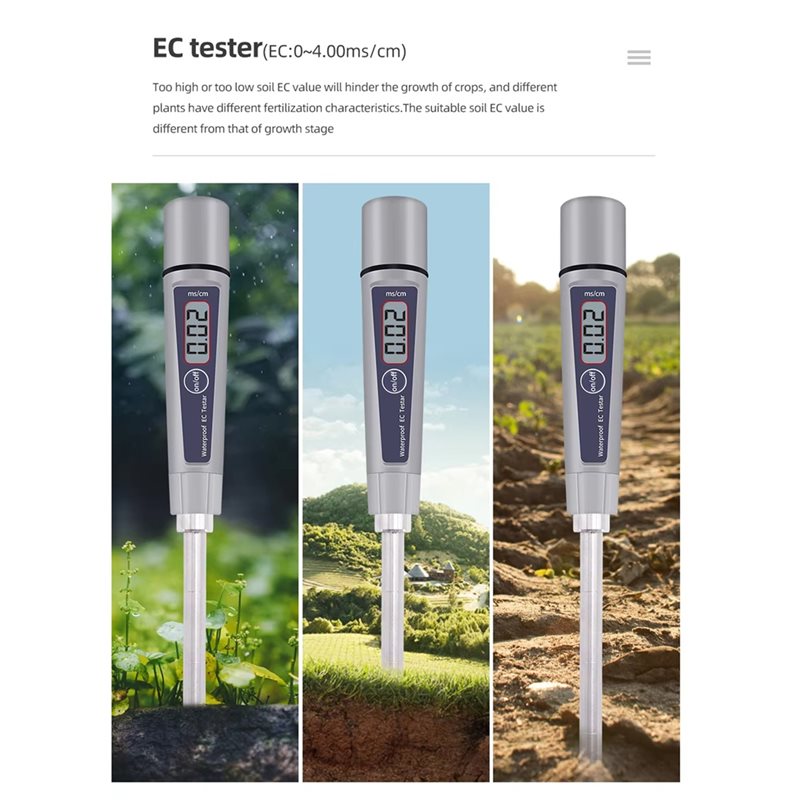 A84E-Tester Digital ATC EC-316 - Soil Test Digital 评论和价格