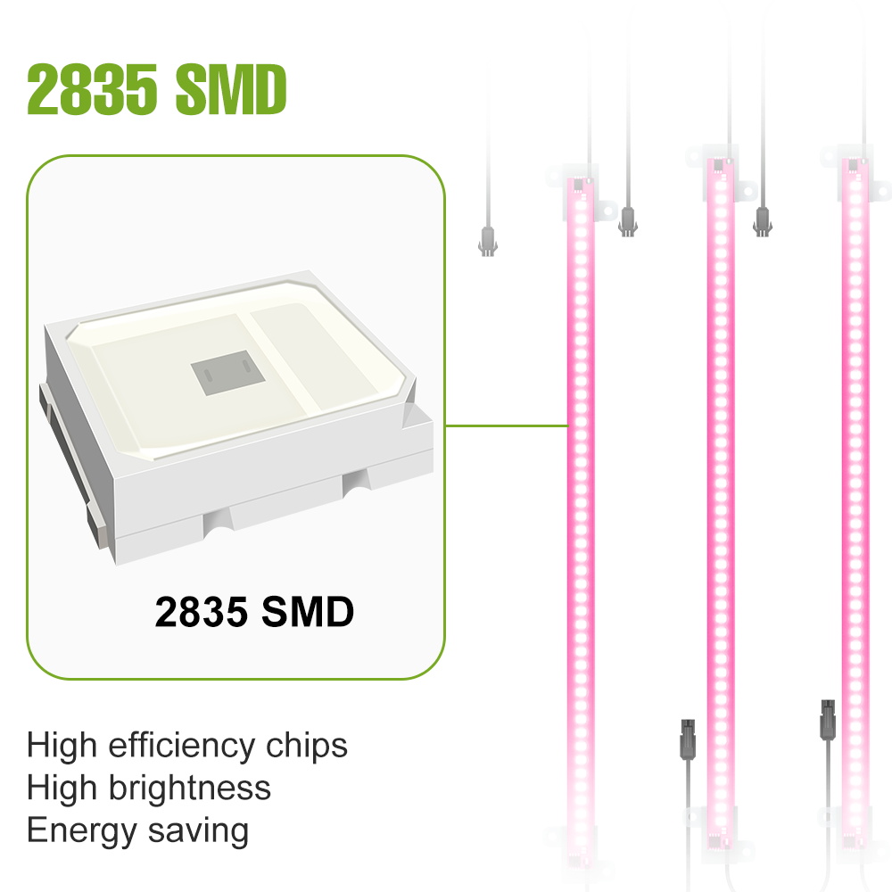 12 Head LED Grow Light Strip F - Led Plant Light Strip 评论和价格