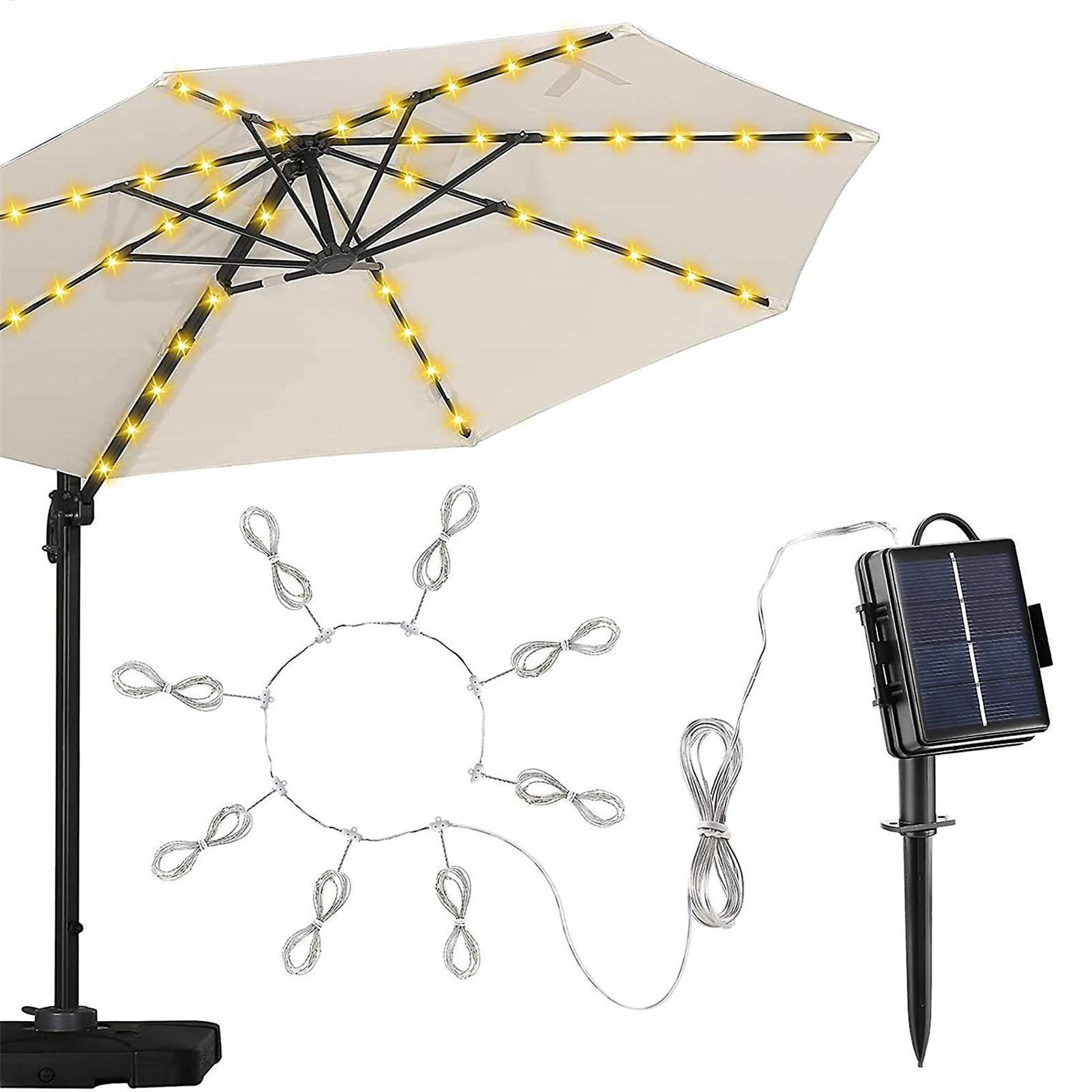 104 LED Umbrella String Light  - Smart Garden Umbrella 评论和价格
