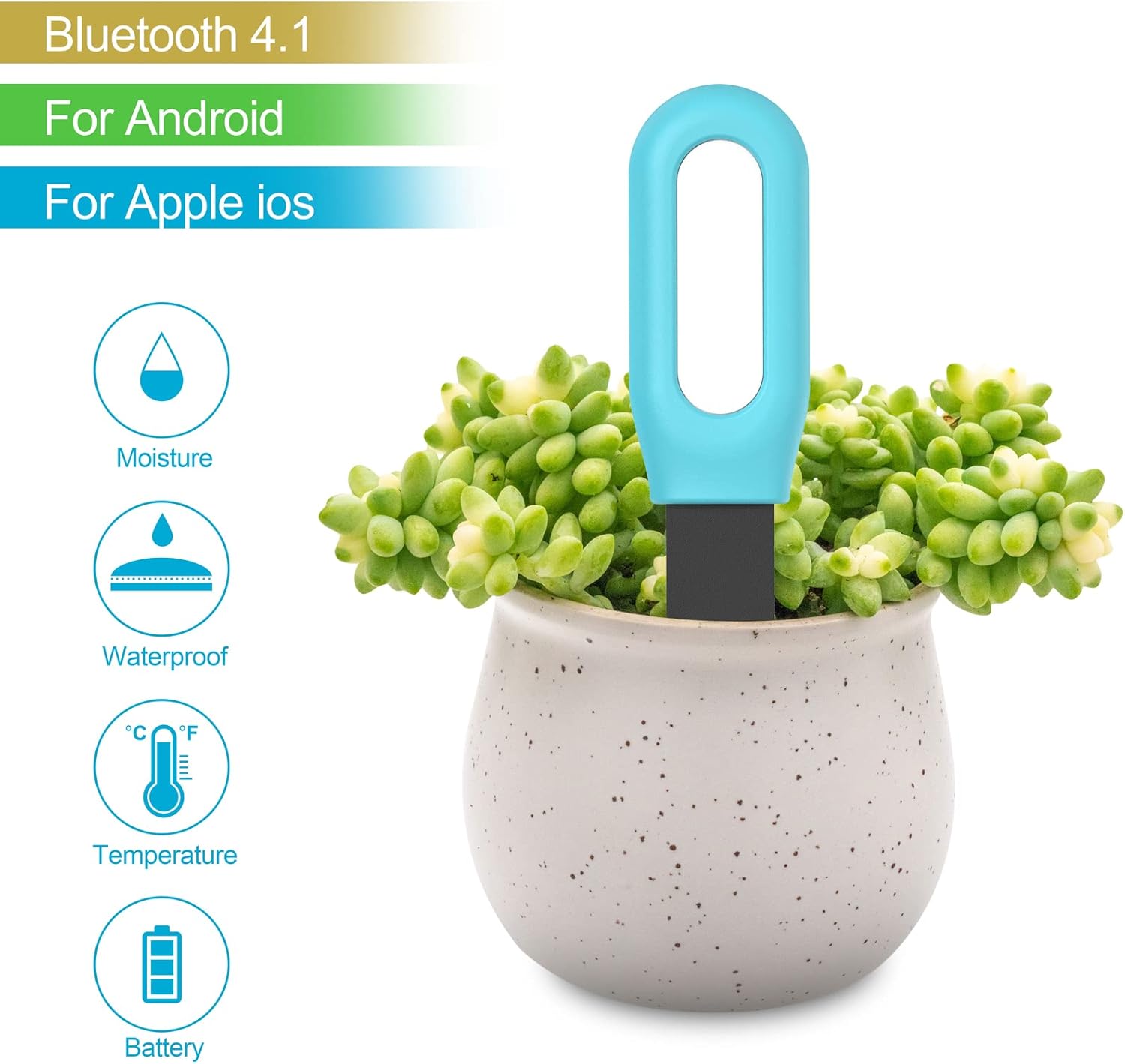 Tuya Bluetooth Zigbee Smart So - Soil Test Digital 评论和价格