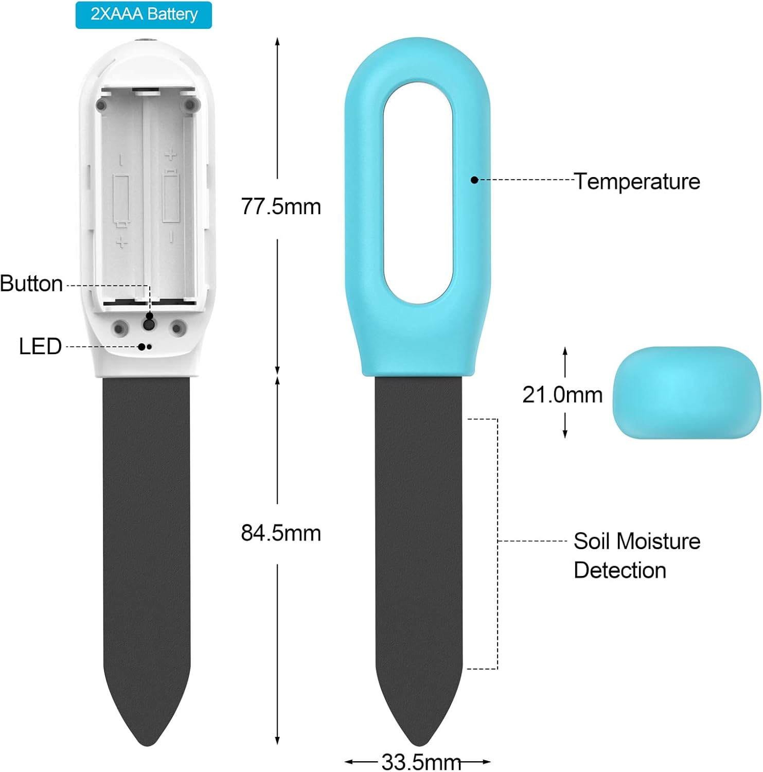 Tuya Bluetooth Zigbee Smart So - Soil Test Digital 评论和价格