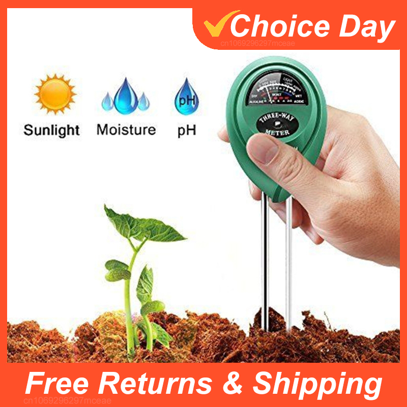 3 in 1 Soil PH Meter Sunlight  - Soil Test Digital 评论和价格