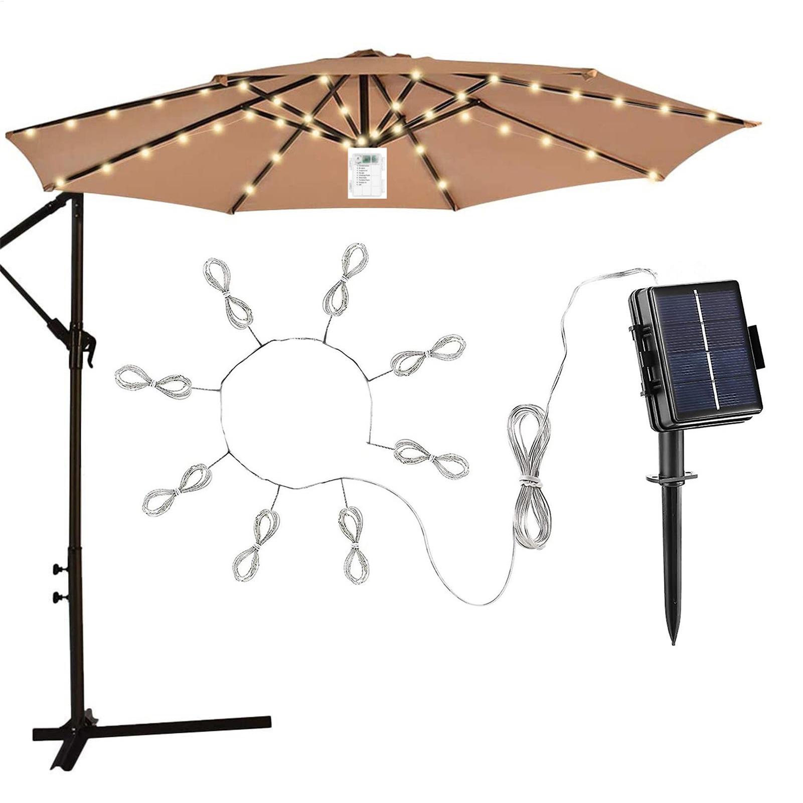 104 LED Umbrella String Light  - Smart Garden Umbrella 评论和价格