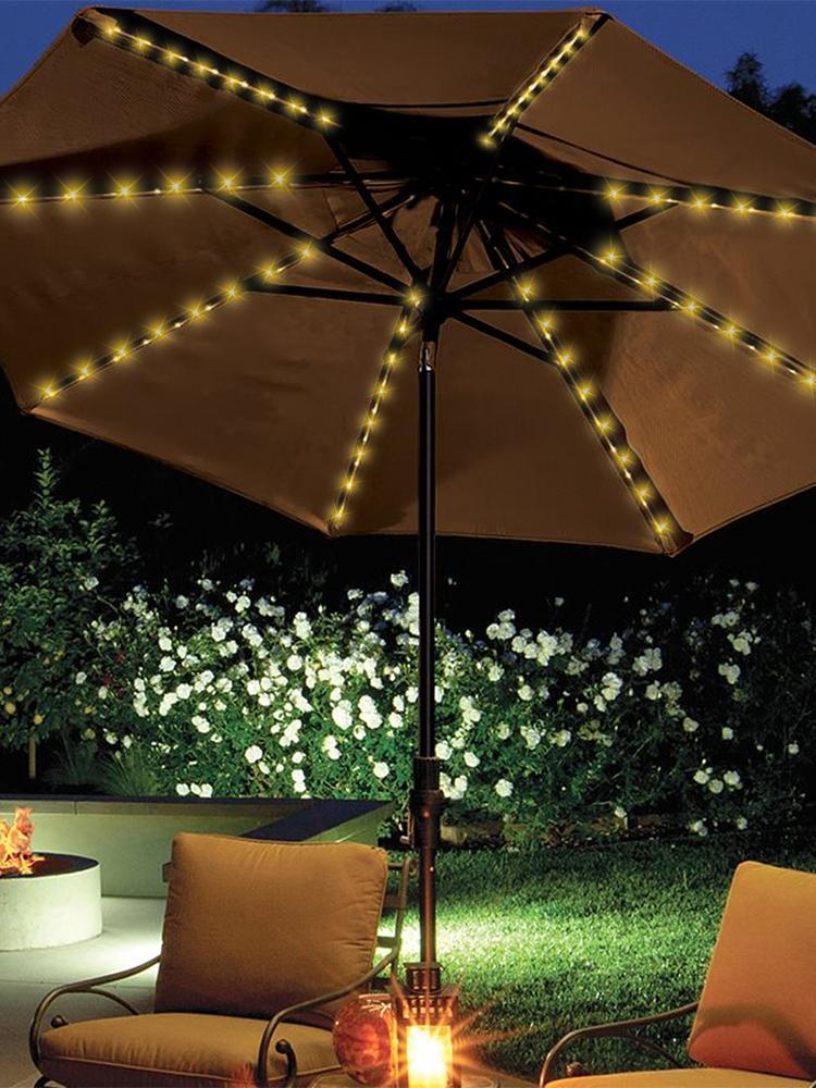 104 LED Umbrella String Light  - Smart Garden Umbrella 评论和价格