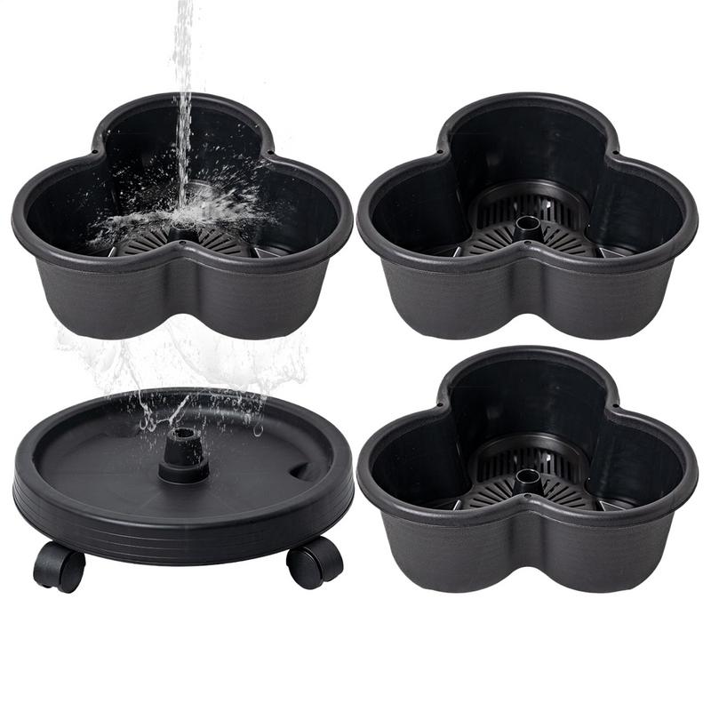 4pcs/set Stackable Vertical Fl - Vertical Planter Tower 评论和价格