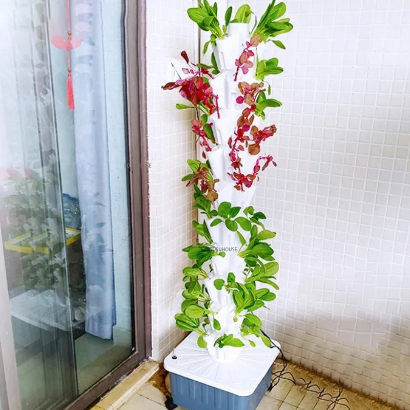 Greenhouse Garden Soilless Cul - Vertical Planter Tower 评论和价格
