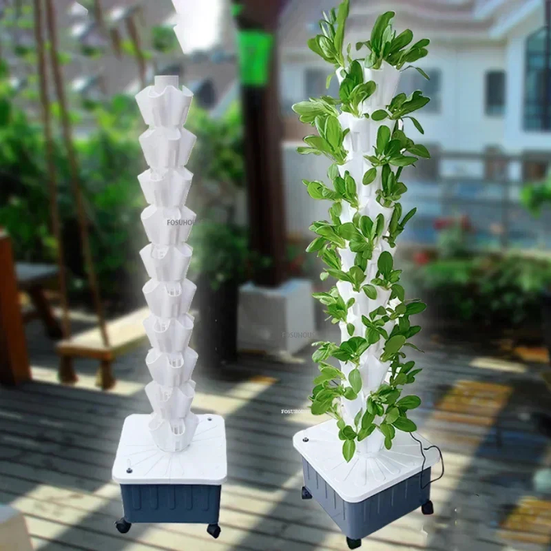Greenhouse Garden Soilless Cul - Vertical Planter Tower 评论和价格