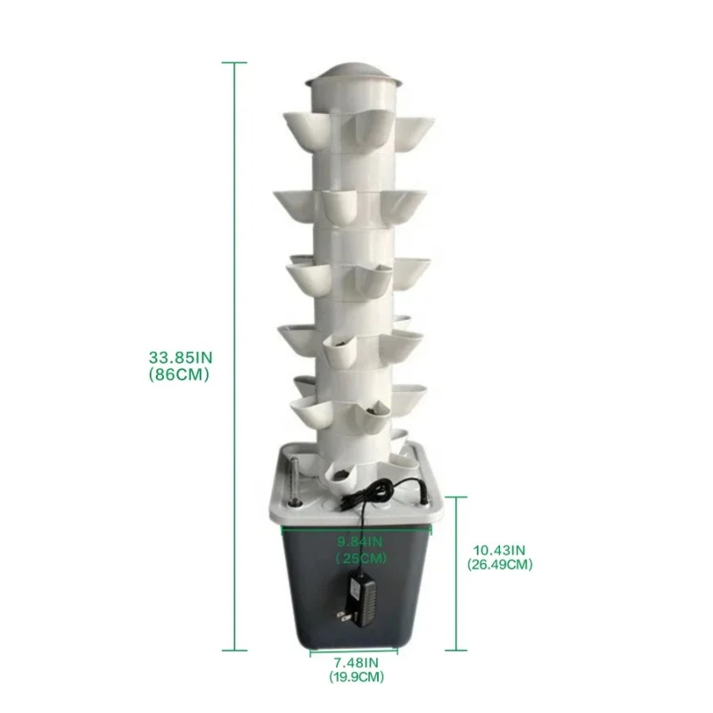 【Hot Sale】Hydroponic Growing S - Vertical Planter Tower 评论和价格