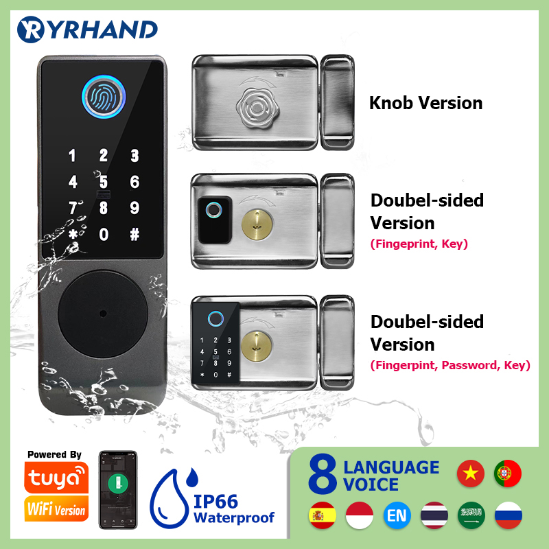 Tuya Smart lock Waterproof Wif - Smart Garden Gate Lock 评论和价格