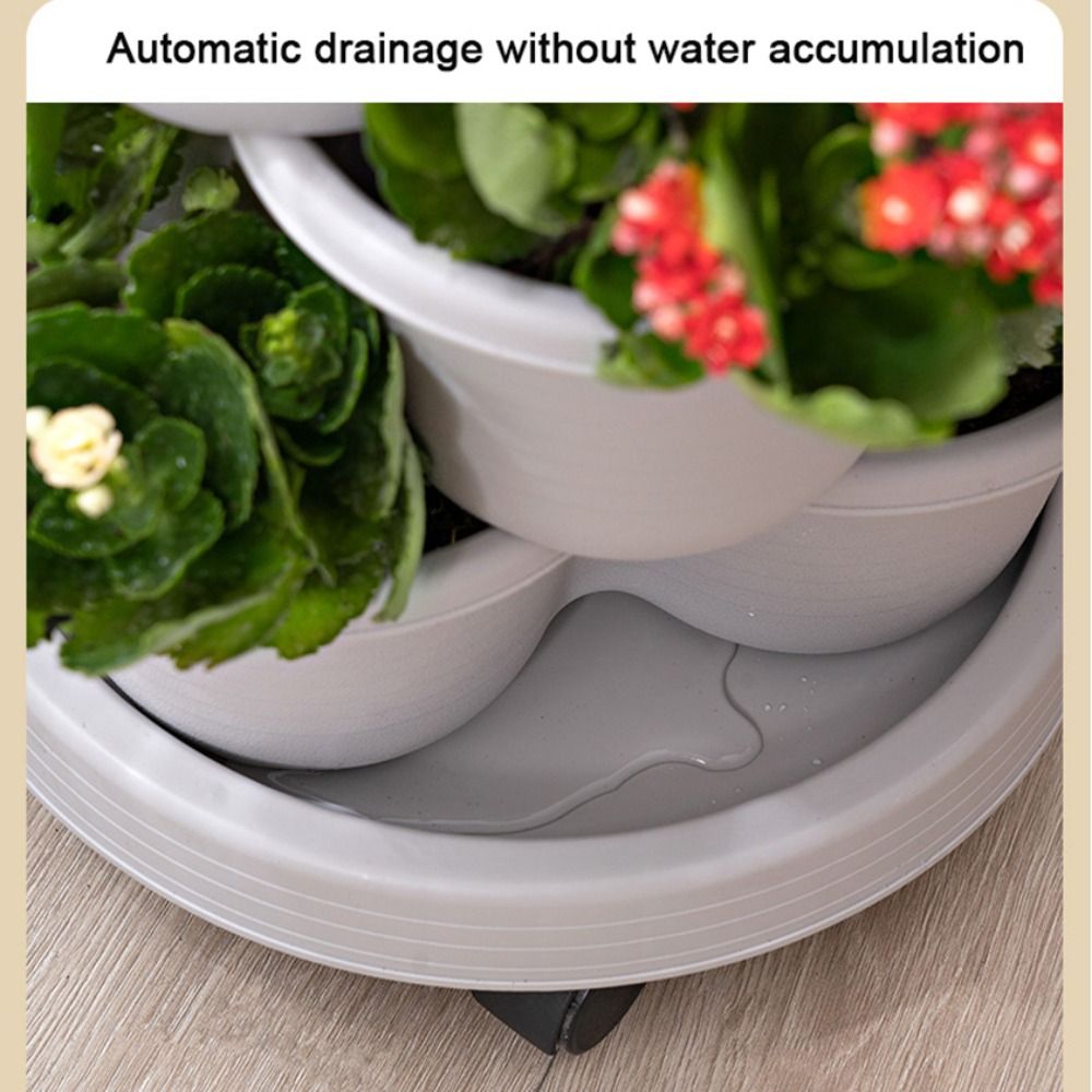 Vertical Tower Stackable Flowe - Vertical Planter Tower 评论和价格